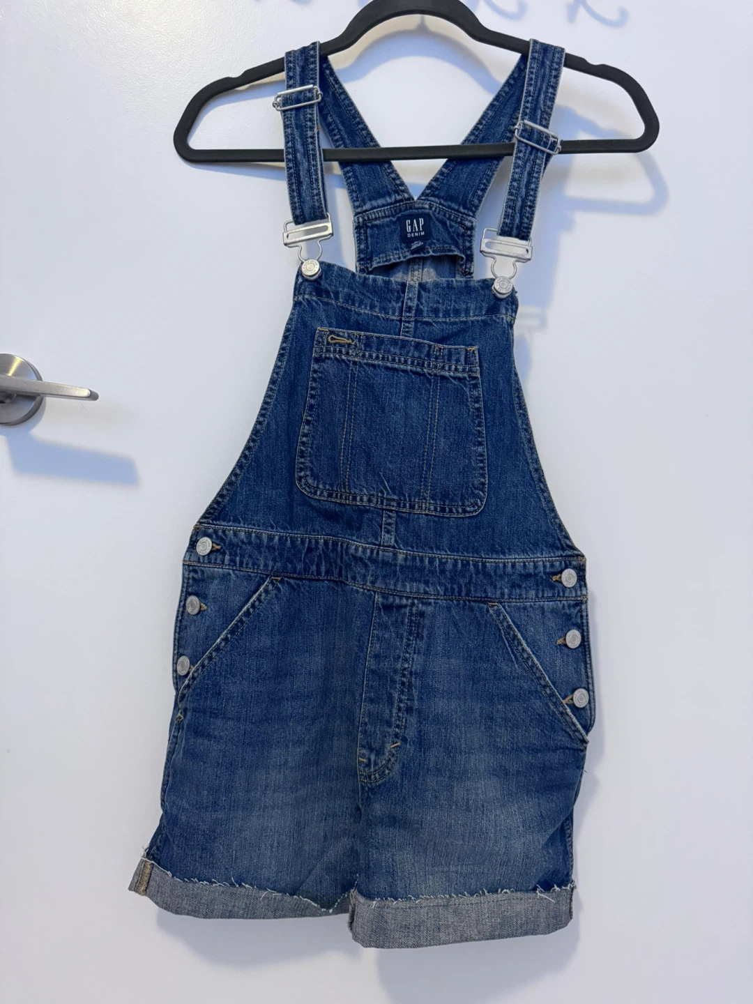 Gap Denim Short Overalls