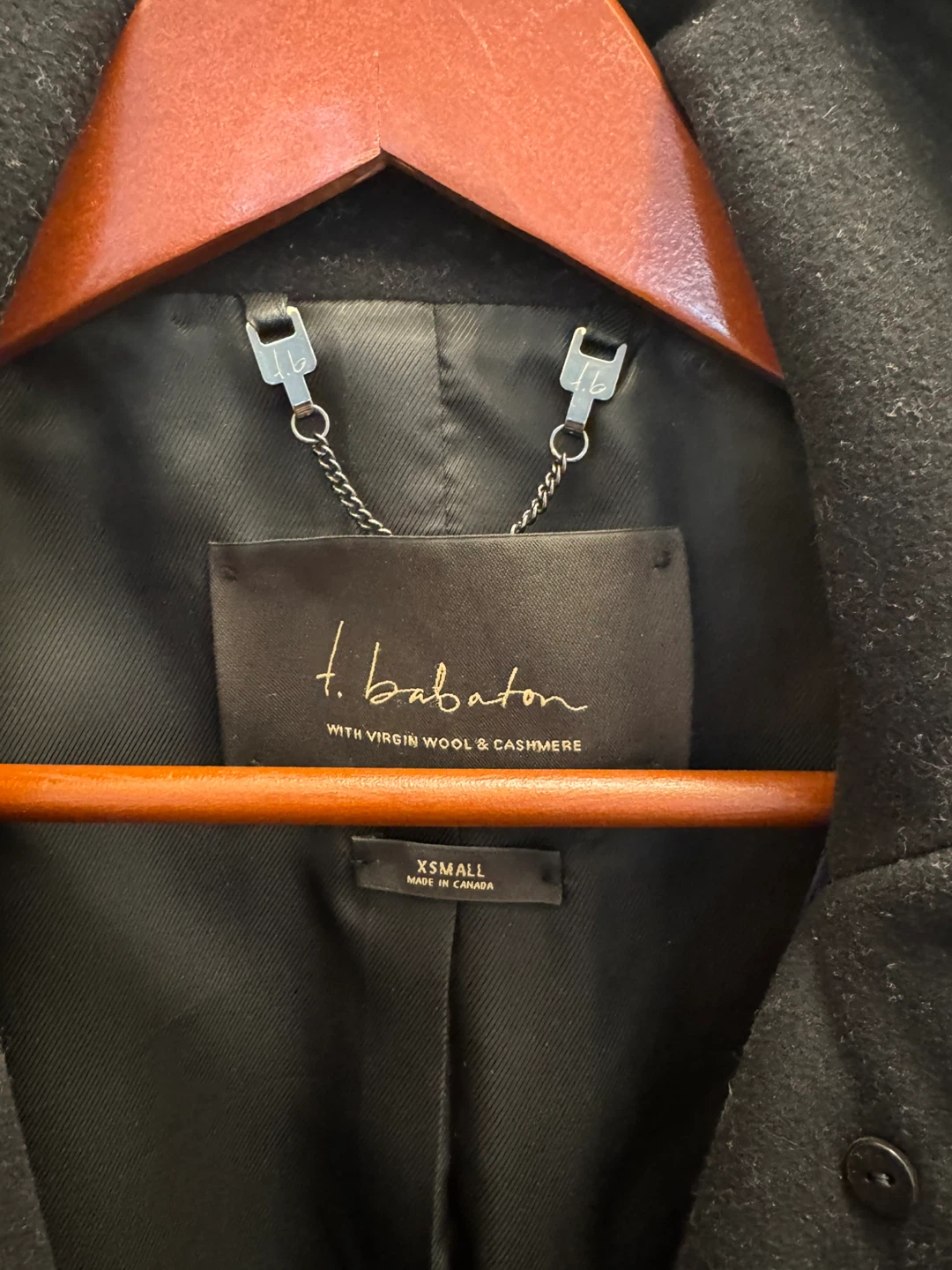 Aritzia Babaton Virgin Wool & Cashmere Peacoat (Short) - photo 2