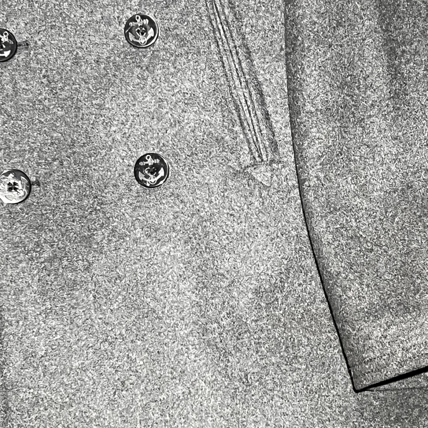 Club Monaco Grey Wool Blend Peacoat - photo 4