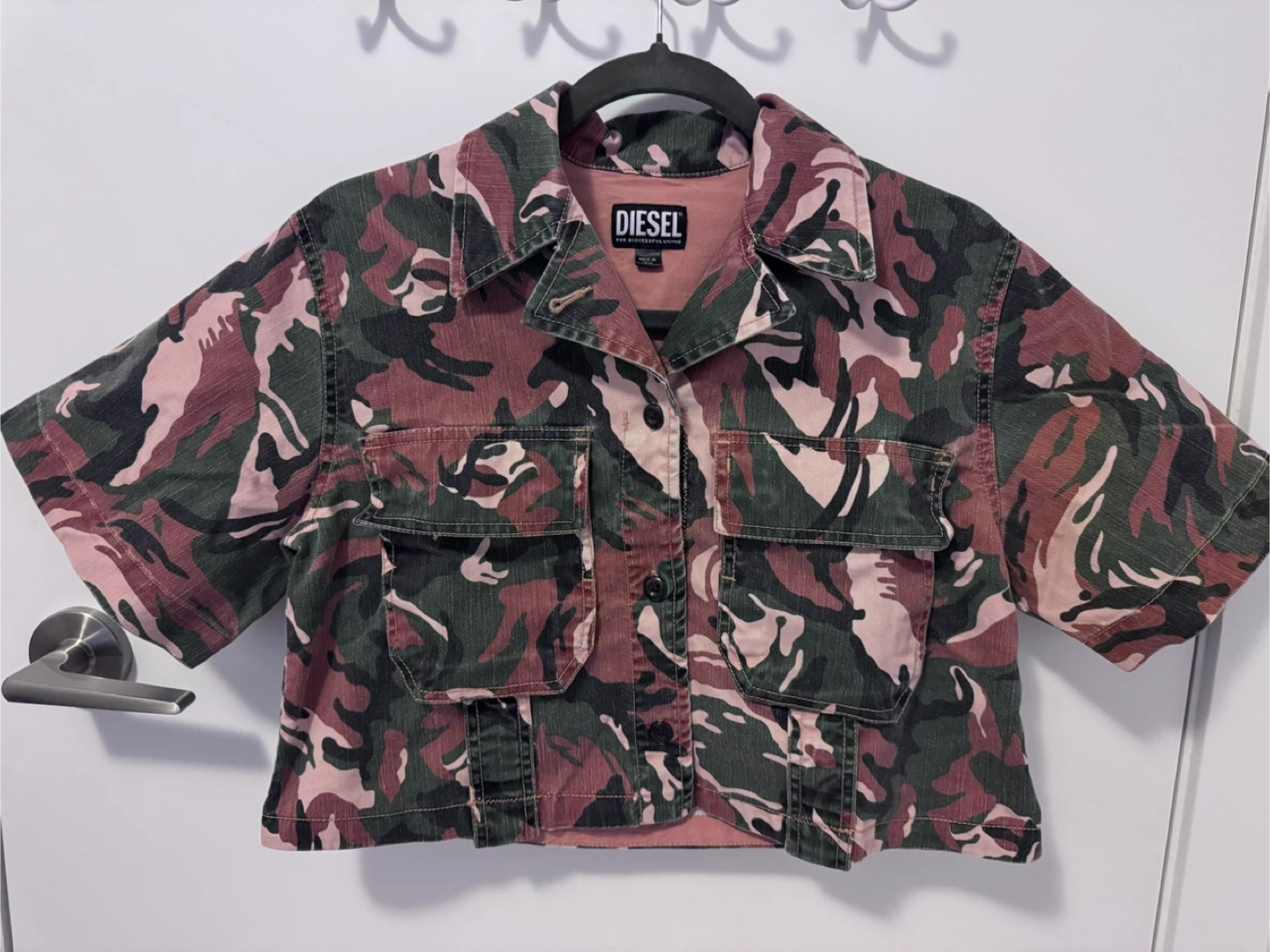 Diesel Camo Cropped Jacket