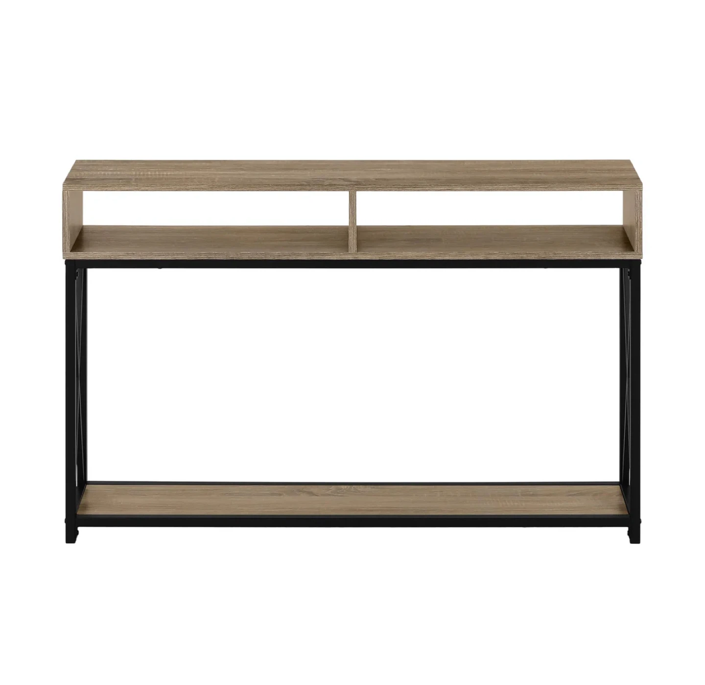 Console Table with Shelves - photo 2
