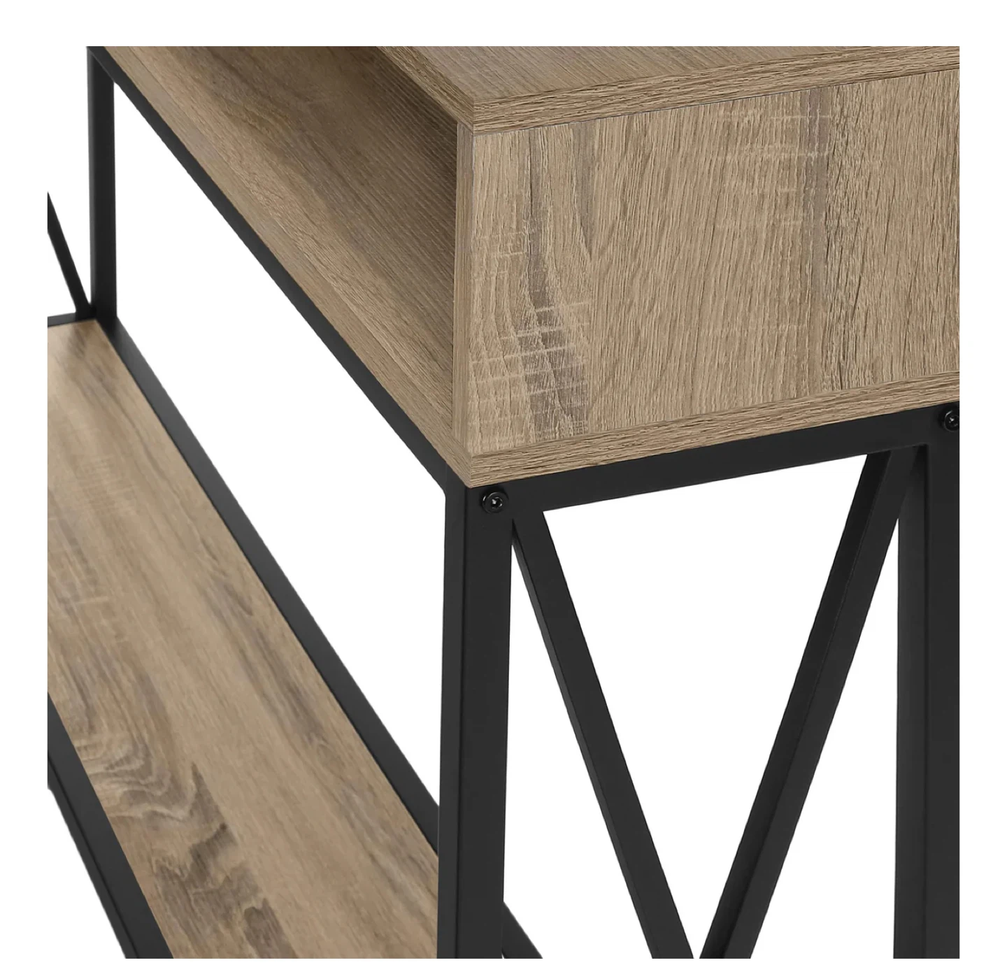 Console Table with Shelves - photo 5