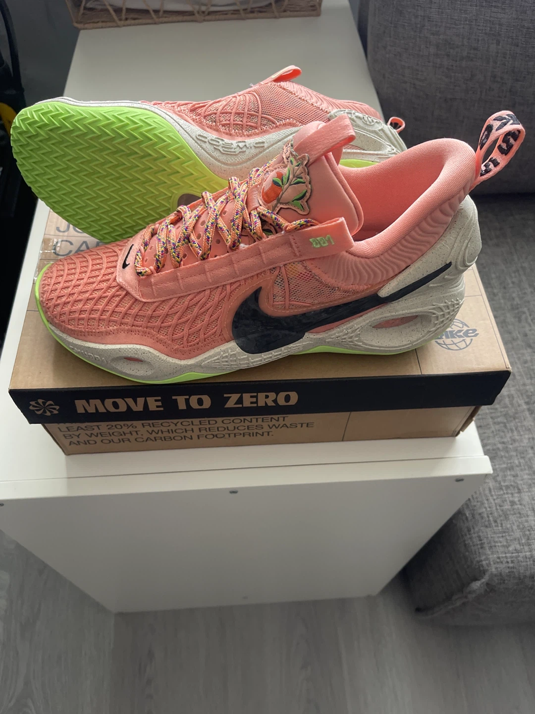Nike Cosmic Unity "Fruity Pebble" Basketball Shoes - photo 2