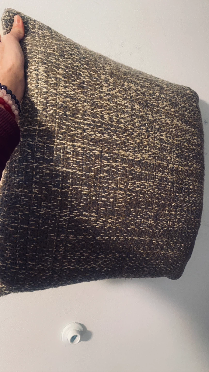 Tweed accent throw pillow - photo 5