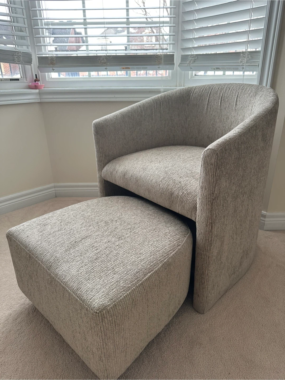 Armchair with Ottoman