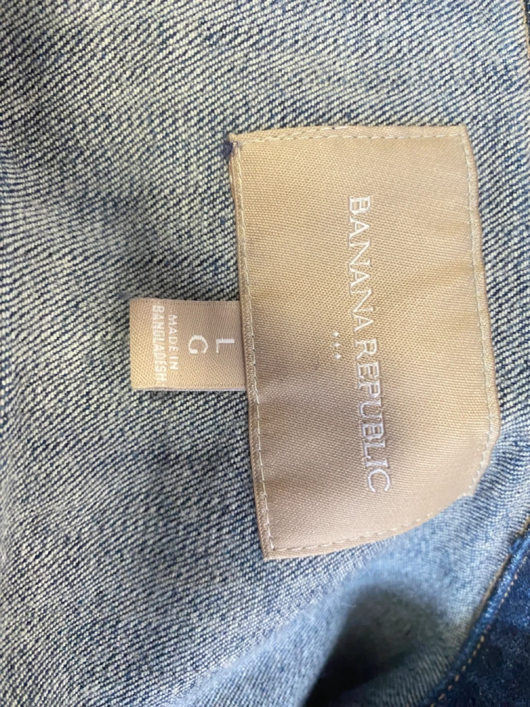 Banana Republic Denim Jacket - Size L - photo 3