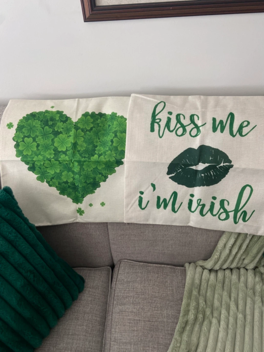 St. Patrick's Day Cushion Covers (Set of 2)