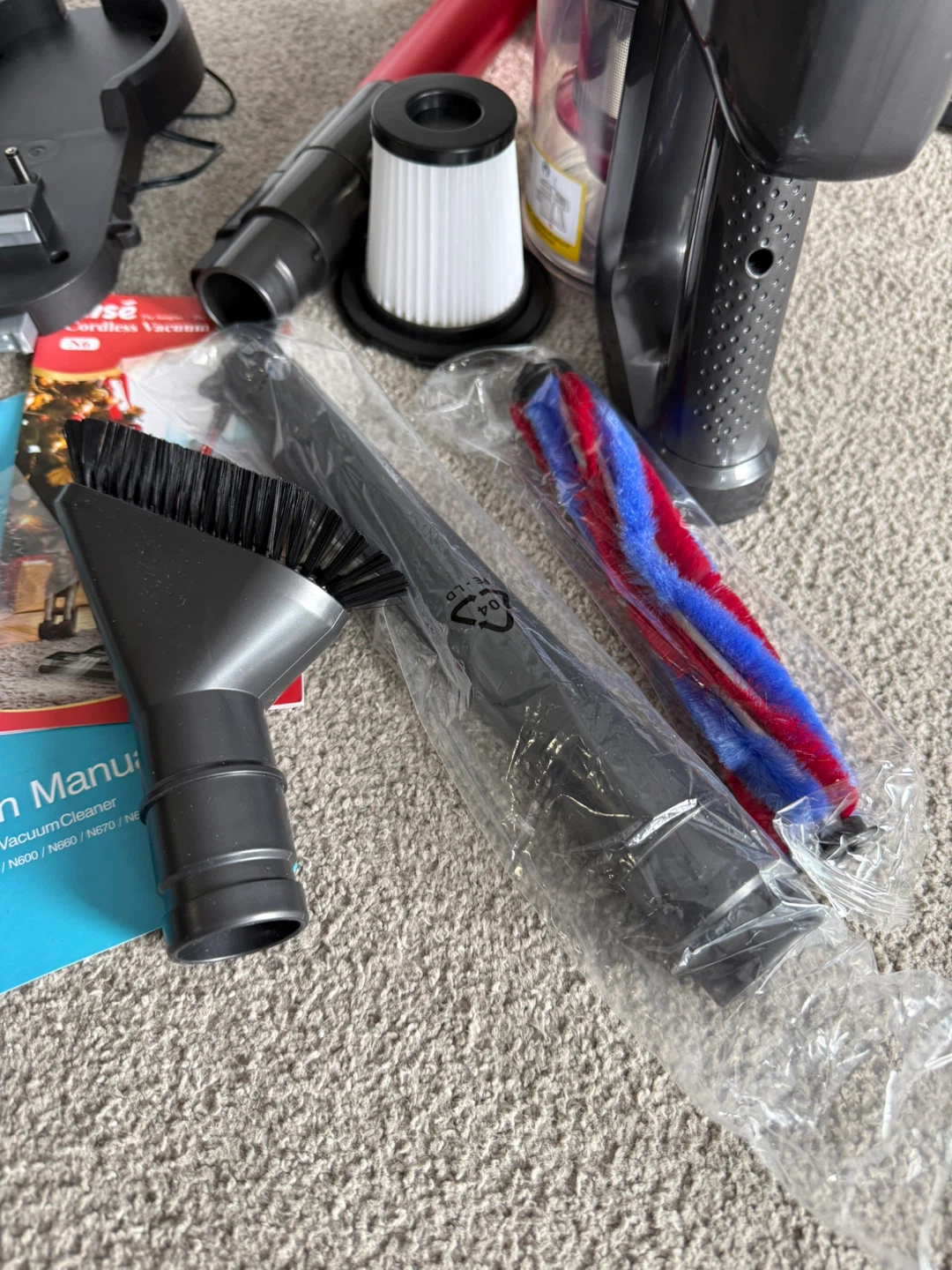 NEW INSE N6 Cordless Stick Vacuum, PARTS - photo 2