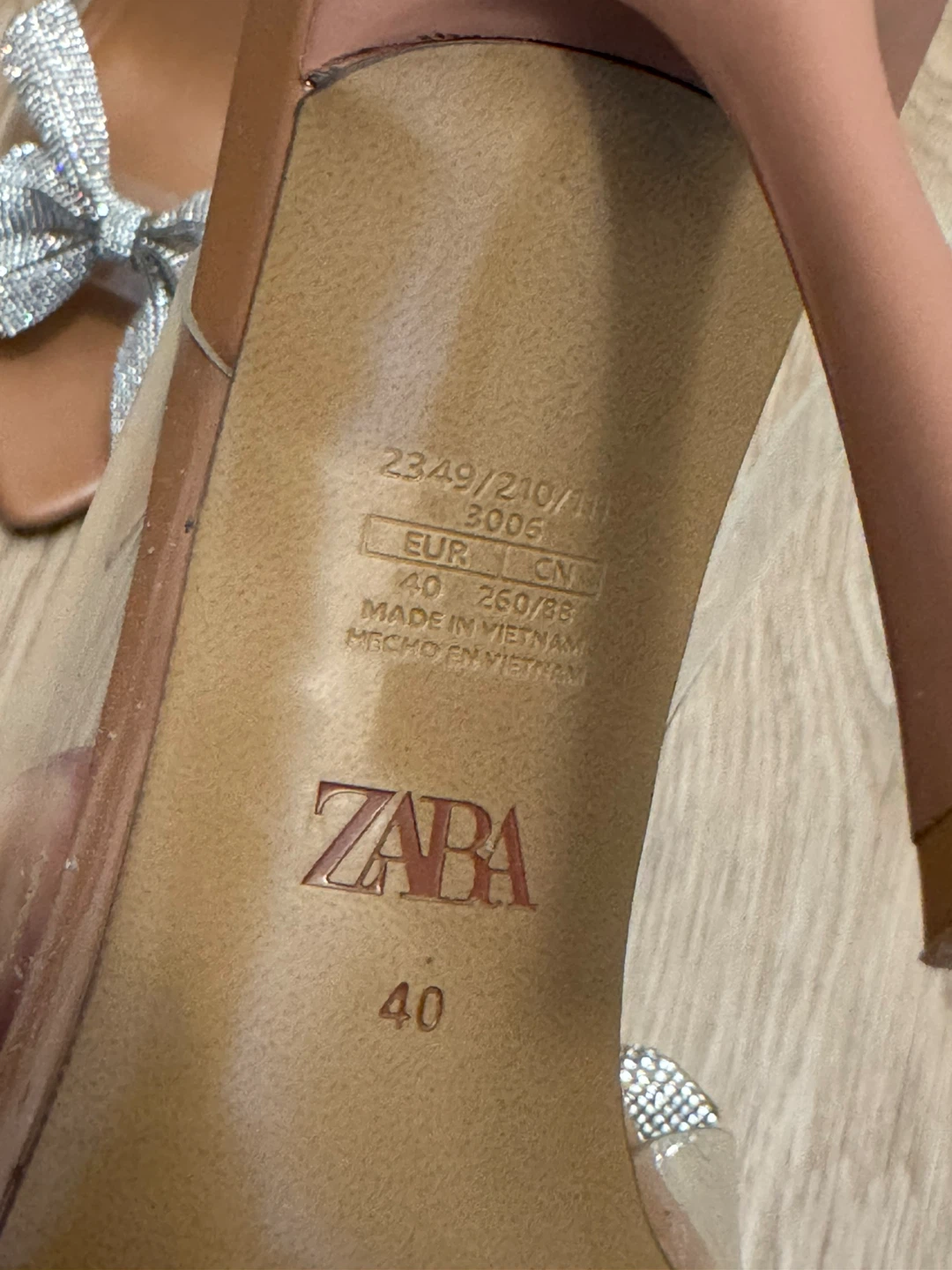 ZARA Clear Bow Heels - photo 3