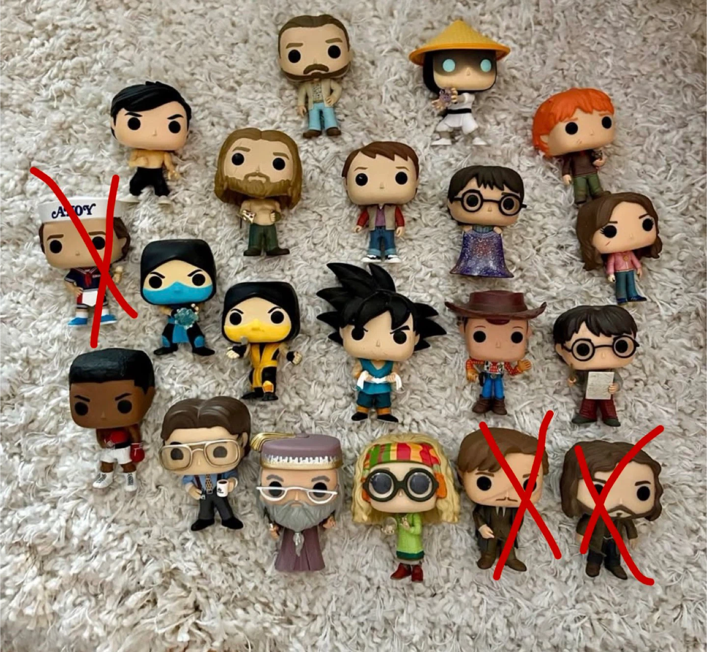 Funko Pop Lot - Harry Potter, Mortal Kombat, Stranger Things etc