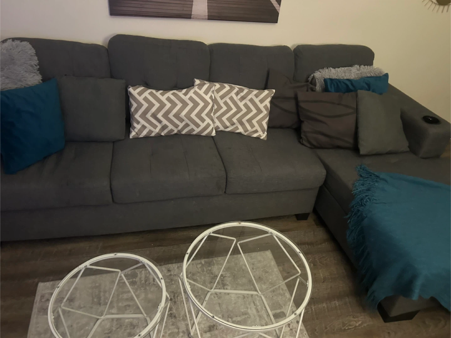 Grey Sectional Sofa