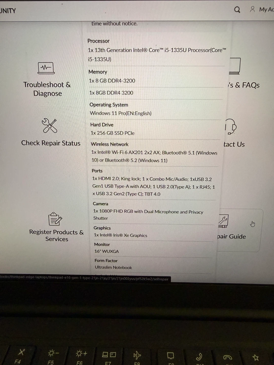Lenovo ThinkPad Laptop E16 - photo 4
