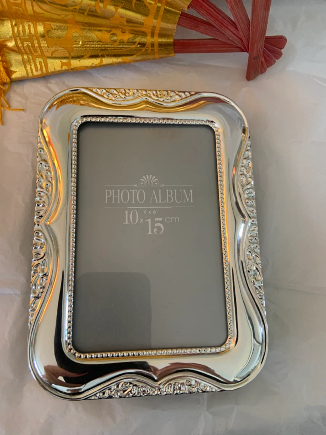 BIRKS Silver Tone Photo Album Frame 4x6/10x15cm - photo 2