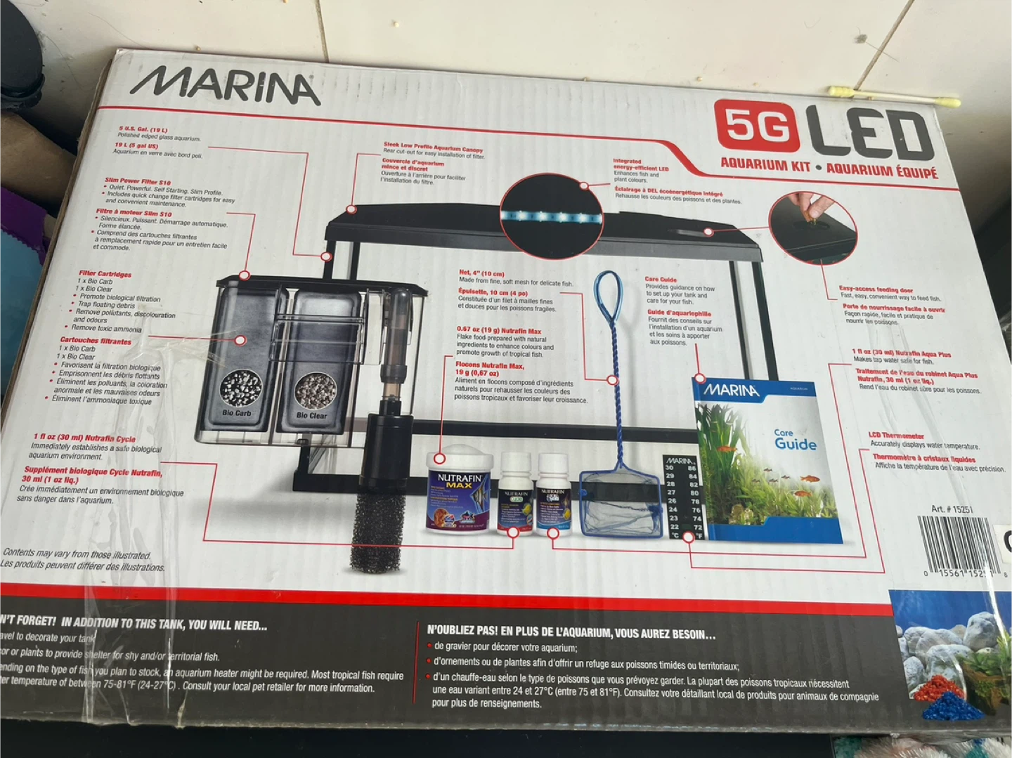Marina 5G LED Aquarium Kit