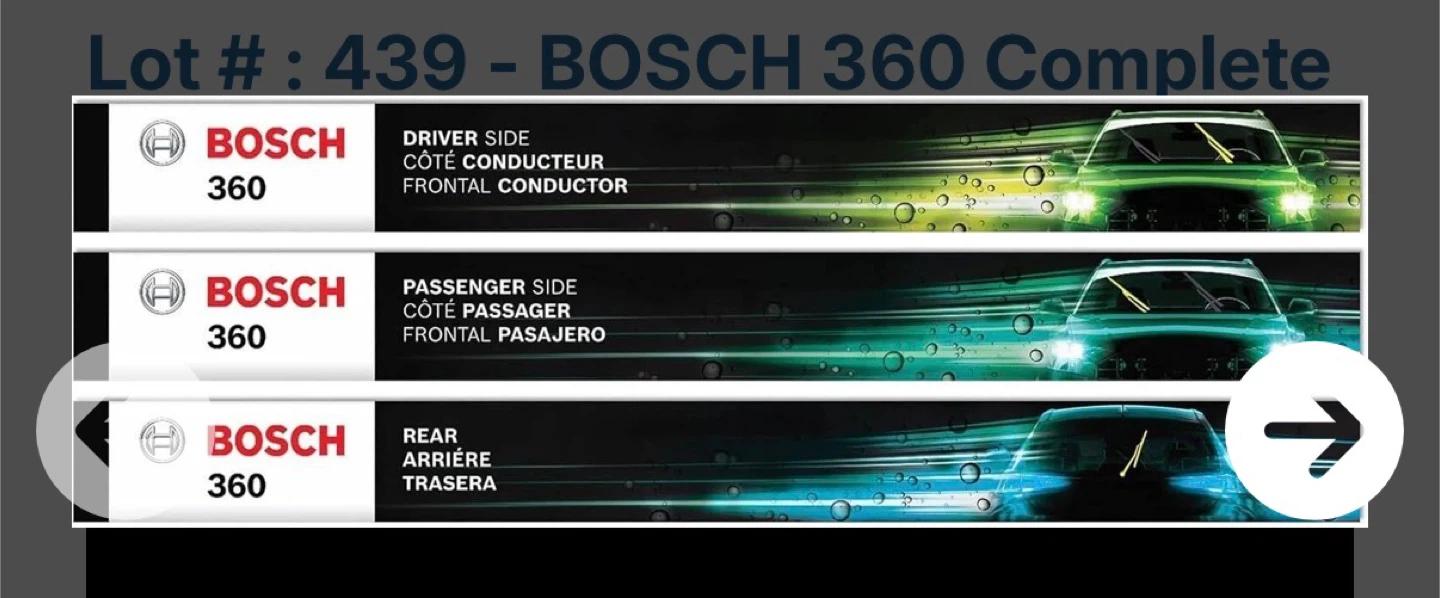 Bosch 360 Wiper Blade Set - photo 2