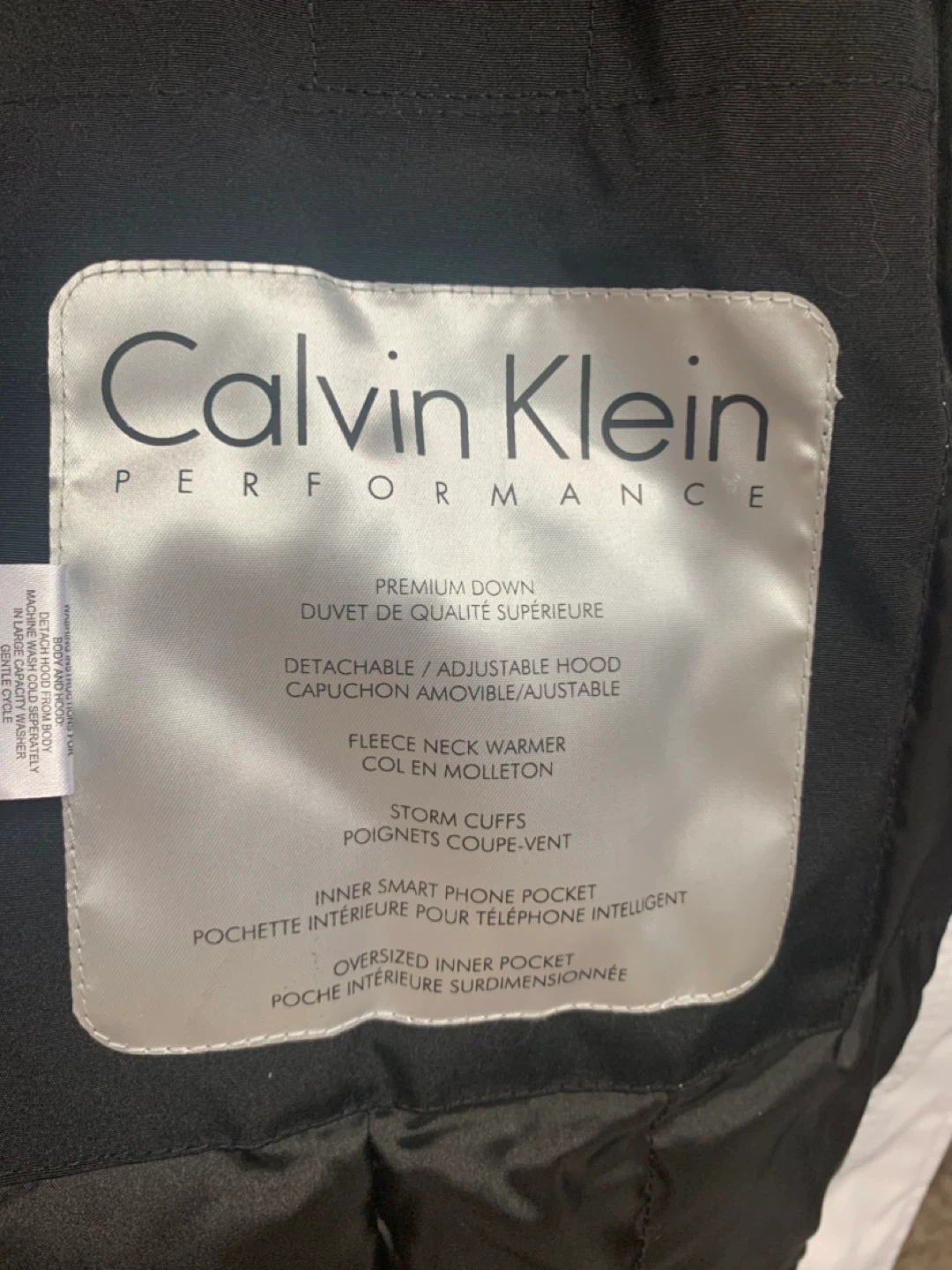 Calvin Klein Performance White Down Parka - photo 4