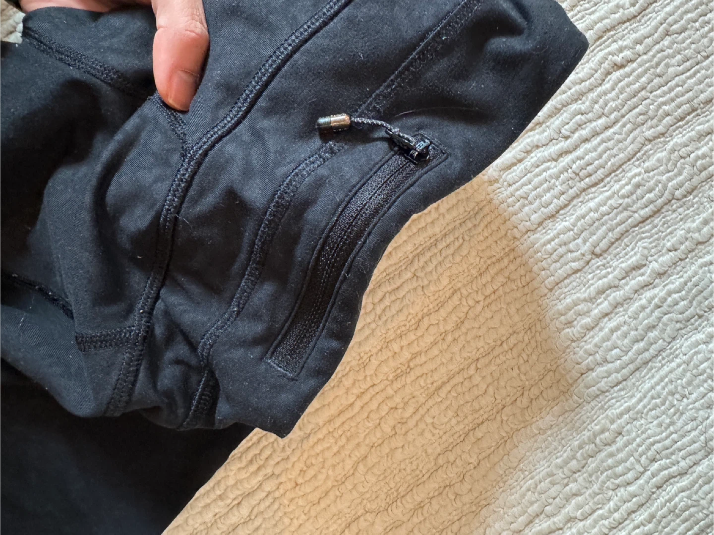 Lululemon Black Cropped Pants - photo 3