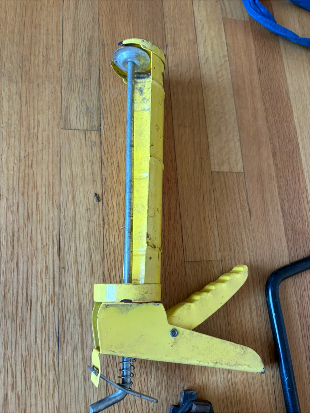 Yellow Caulking Gun and Tie Wire Spool - photo 5