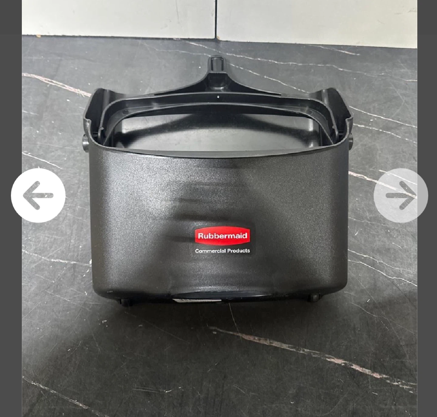 Rubbermaid FG253100BLA Lobby Pro Upright Dust Pan - photo 2