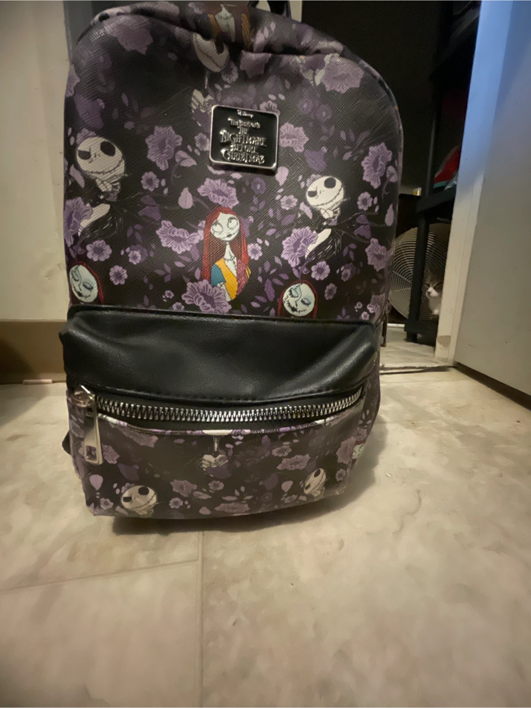 The Nightmare Before Christmas Sally and Jack Backpack