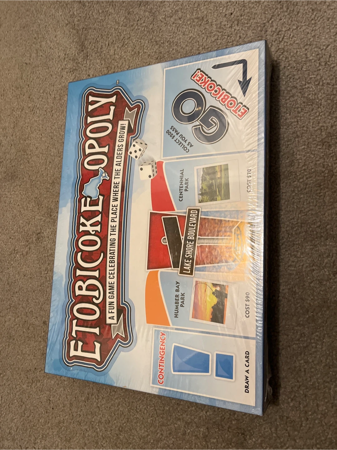 Etobicoke monopoly Board Game