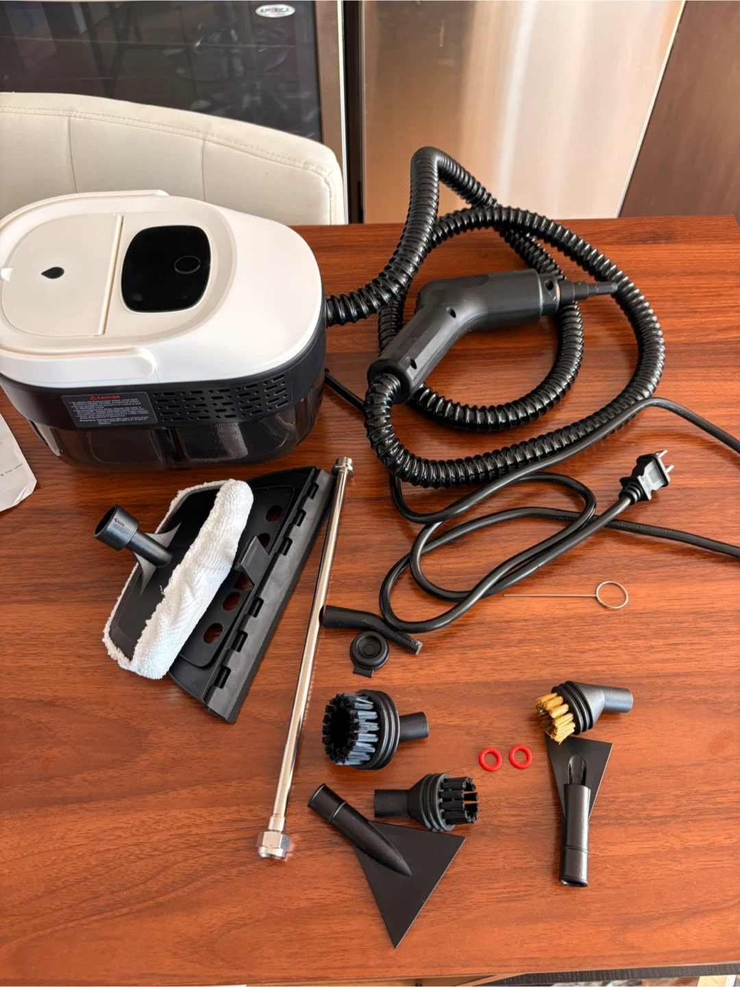 Handheld Steam Cleaner with Multiple Attachments - photo 2