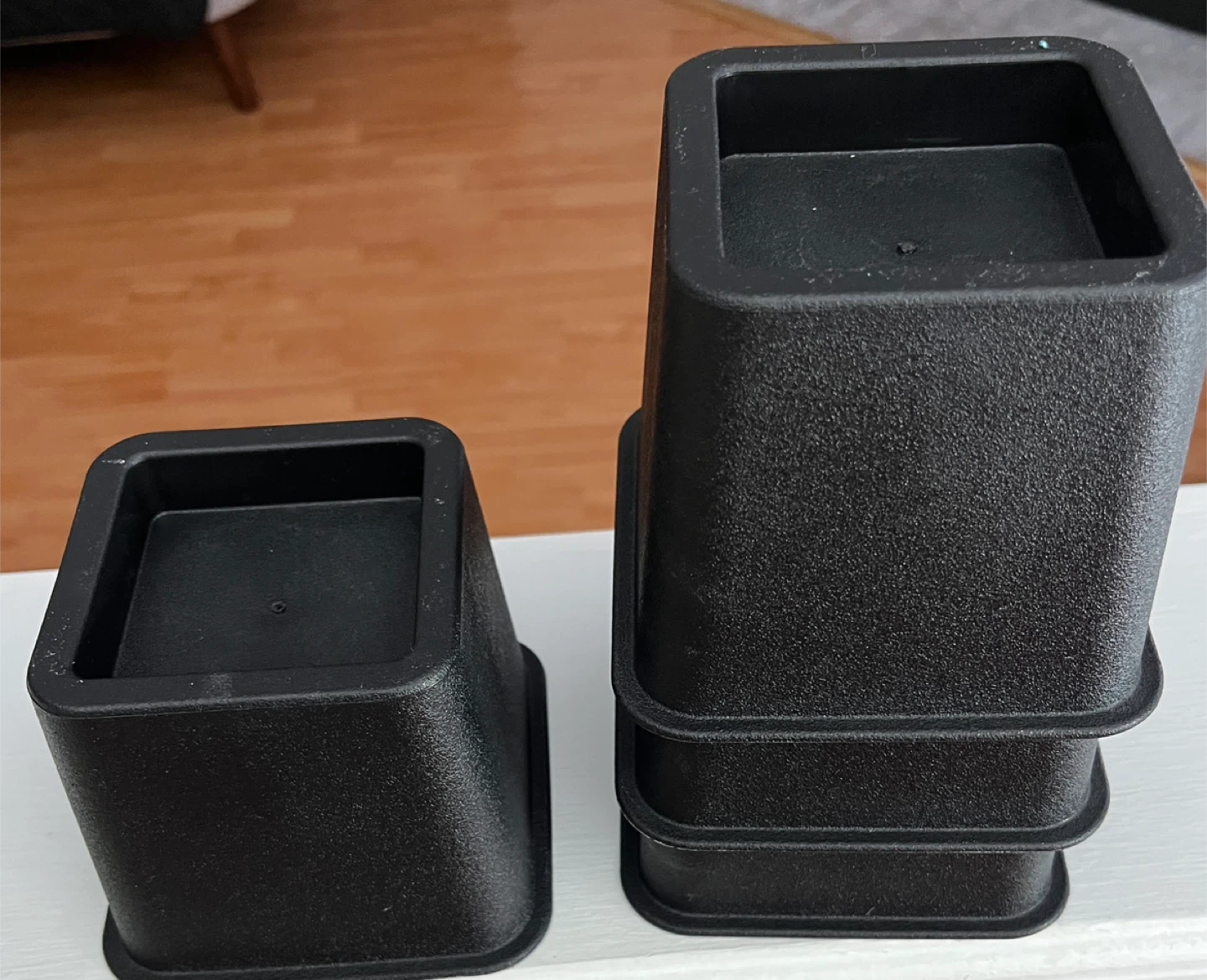 Black Bed Risers Set of 4 🏆