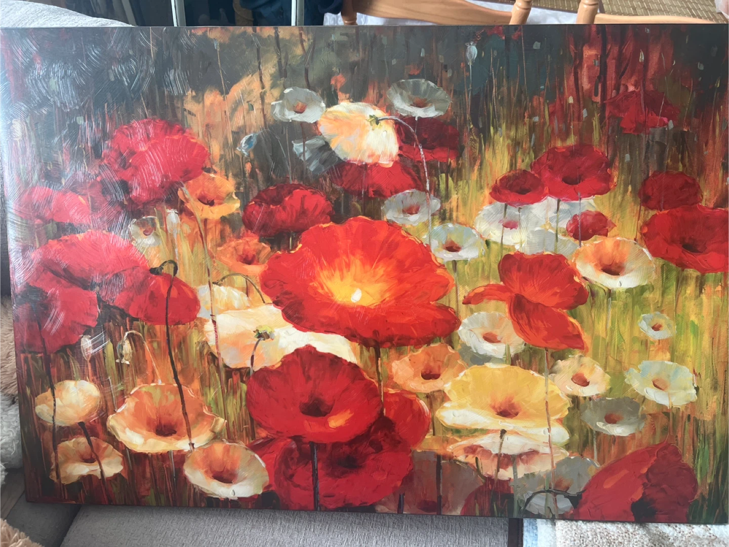 Floral Wall Art Canvas Print
