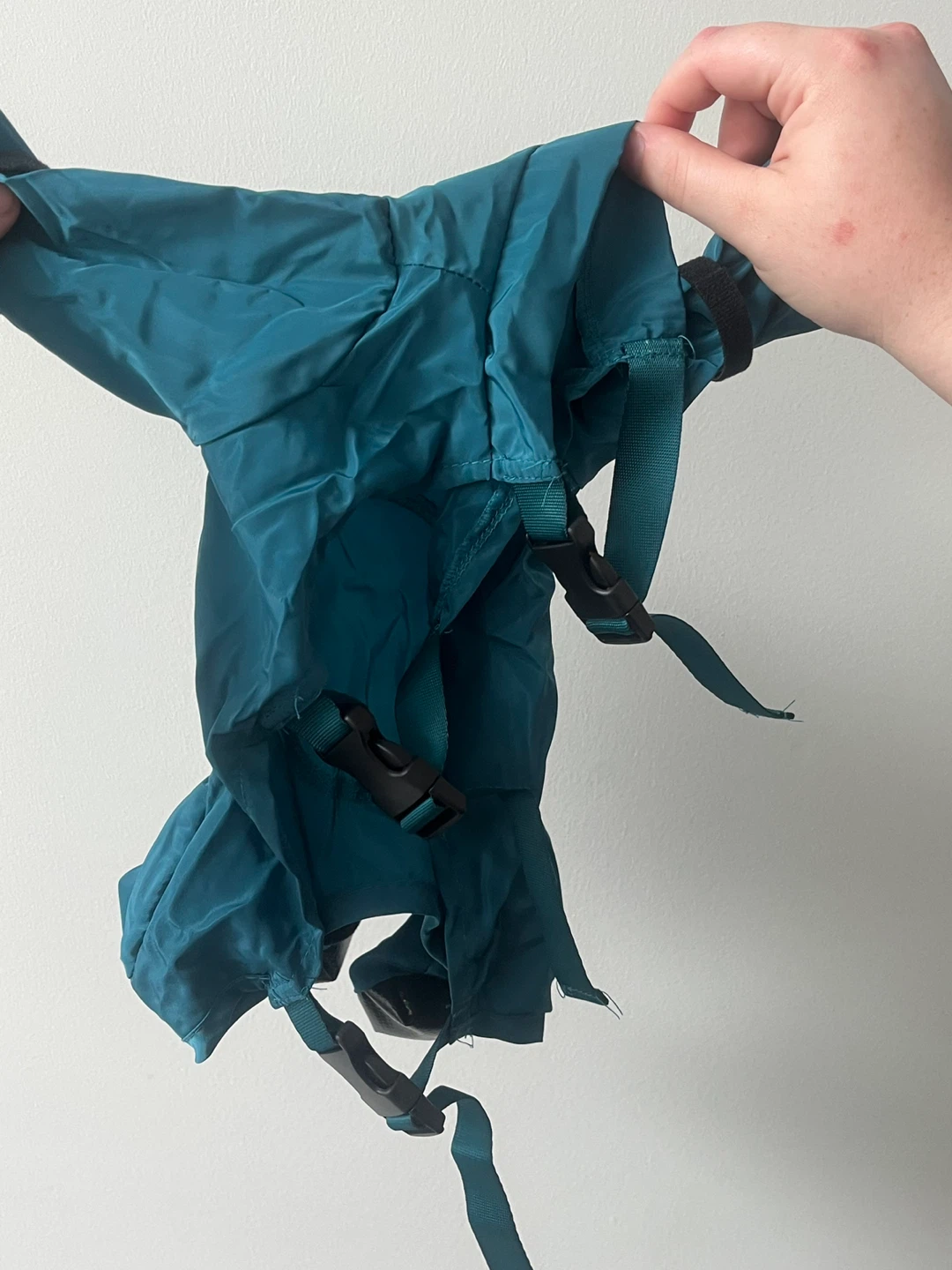 Teal Dog Raincoat / Onesie - photo 3