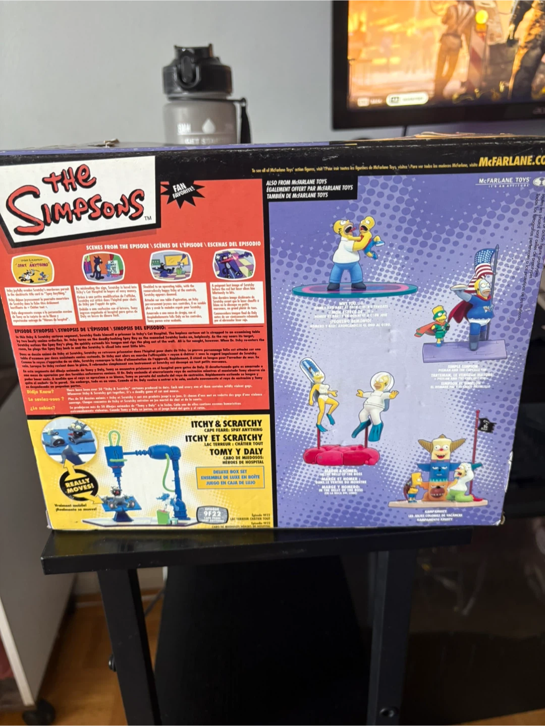 The Simpsons Itchy & Scratchy Toy Box Set - photo 4