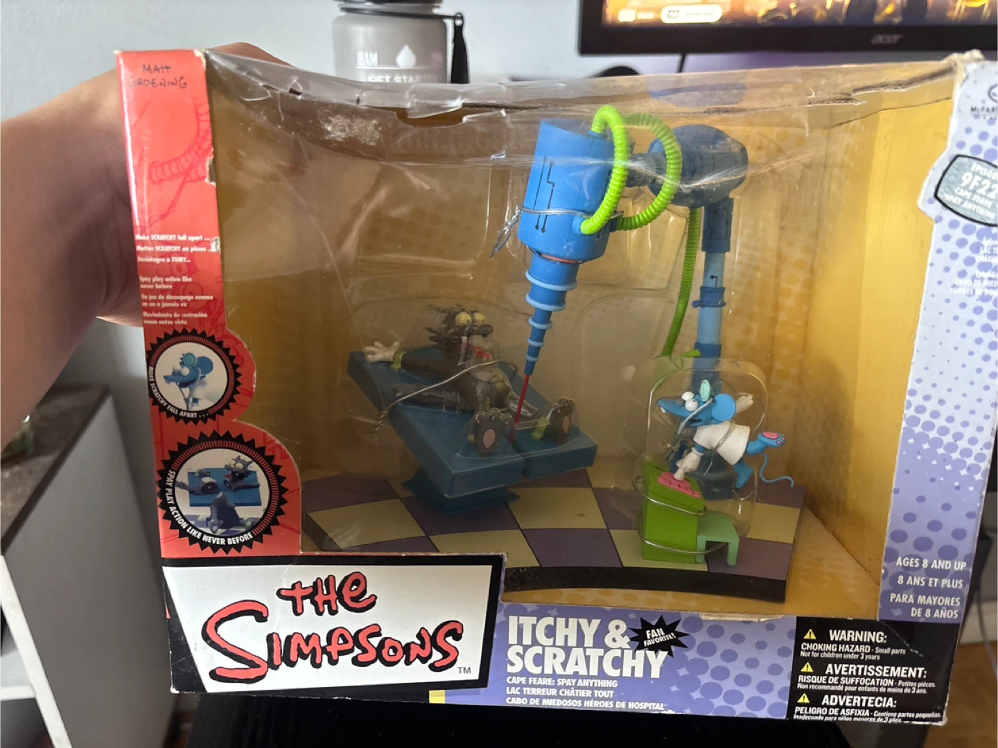The Simpsons Itchy & Scratchy Toy Box Set - photo 2
