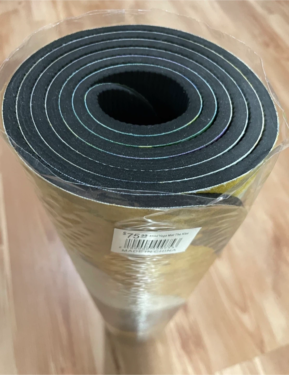 Klimt yoga mat-The kiss - photo 2