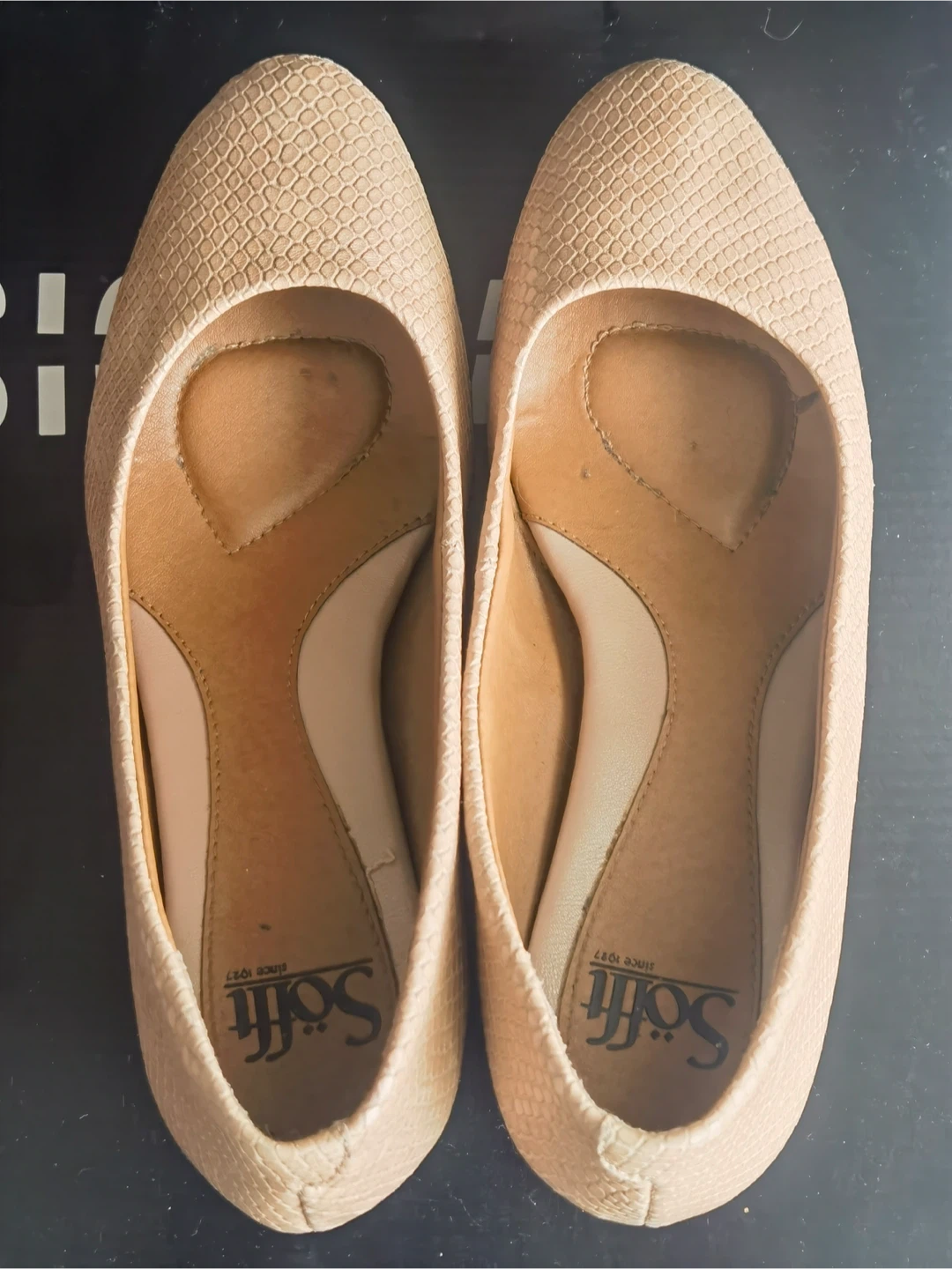 Sofft Women's Tan Snake Print Heels US7.5 - photo 2