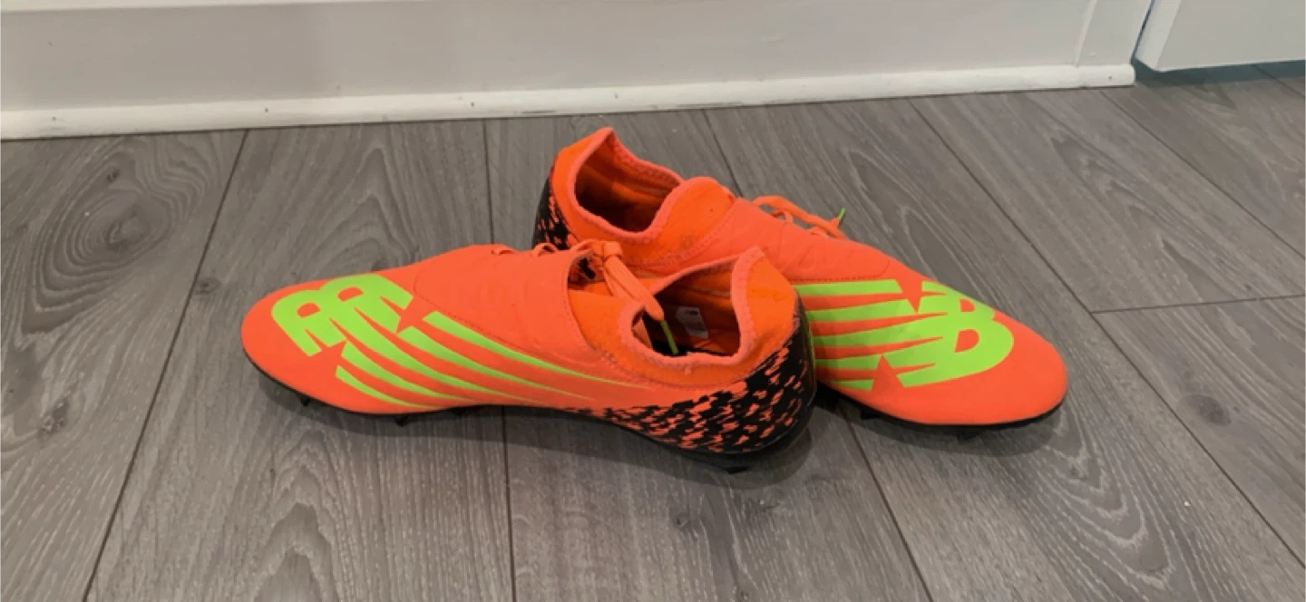 New Balance Orange Soccer Cleats l Size 13 - photo 2