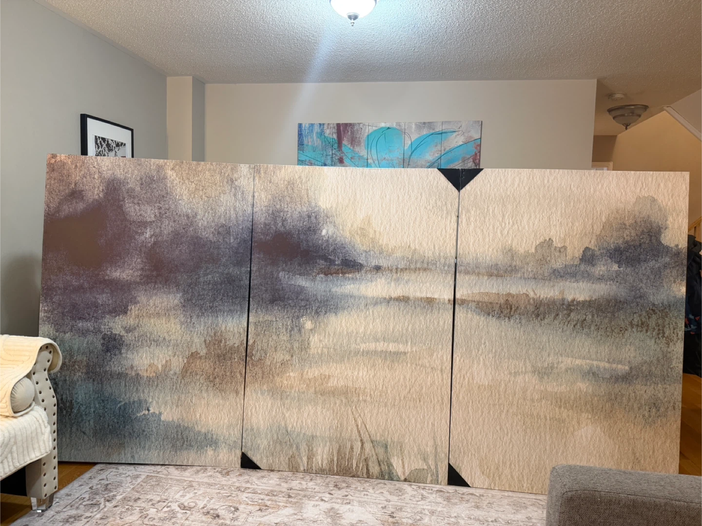 GIANT 3-Piece Wayfair Wall Art - Still Evening Waters II