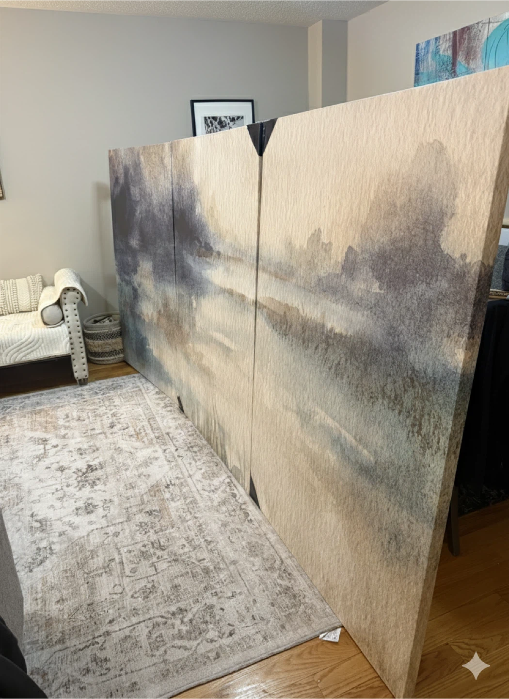 GIANT 3-Piece Wayfair Wall Art - Still Evening Waters II - photo 3