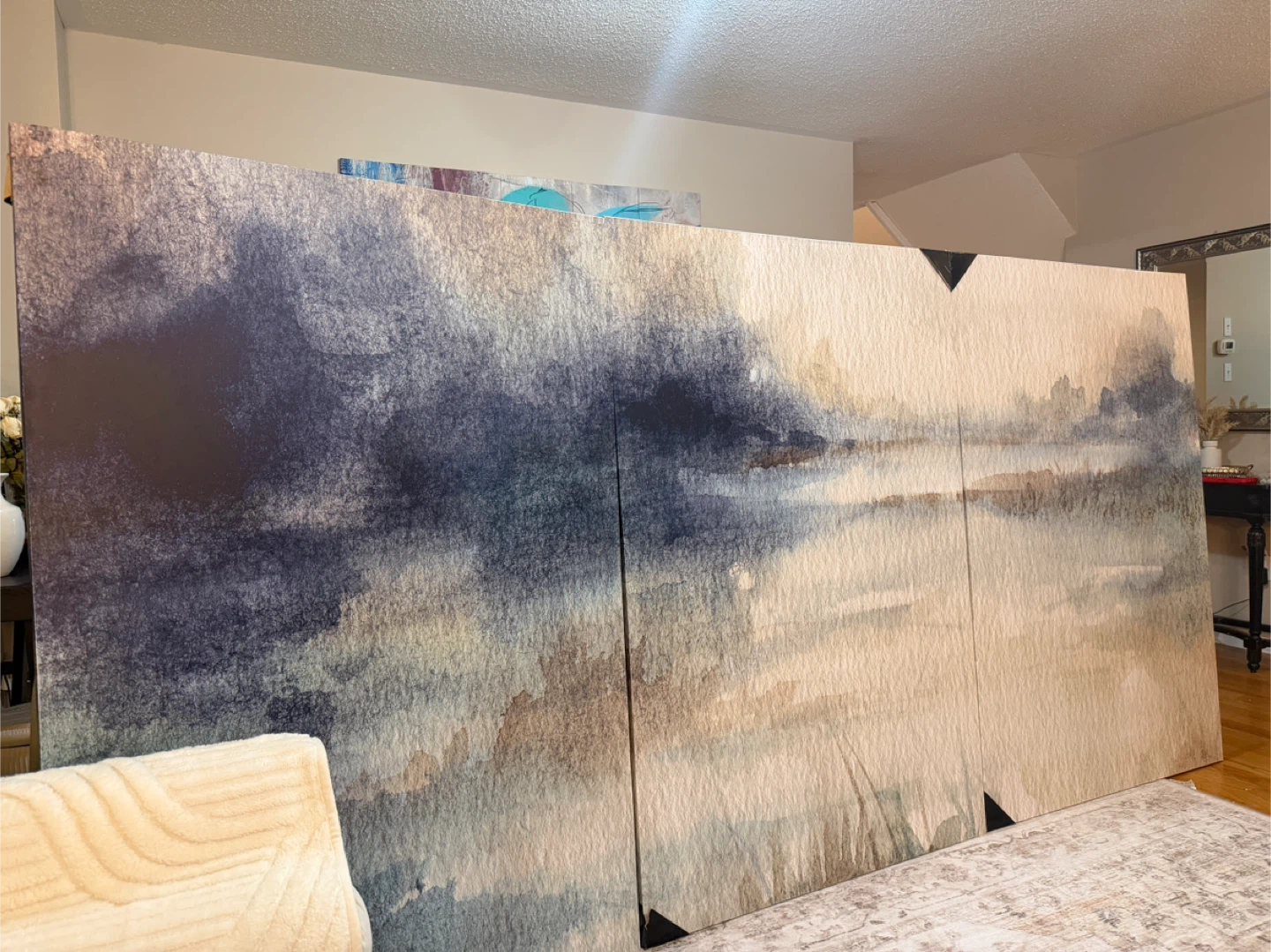 GIANT 3-Piece Wayfair Wall Art - Still Evening Waters II - photo 2