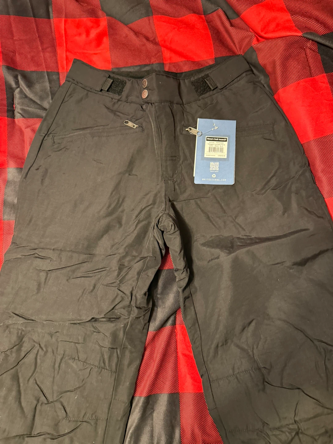 White Sierra Women's  Insulated Pants - Black - Medium, SMALL