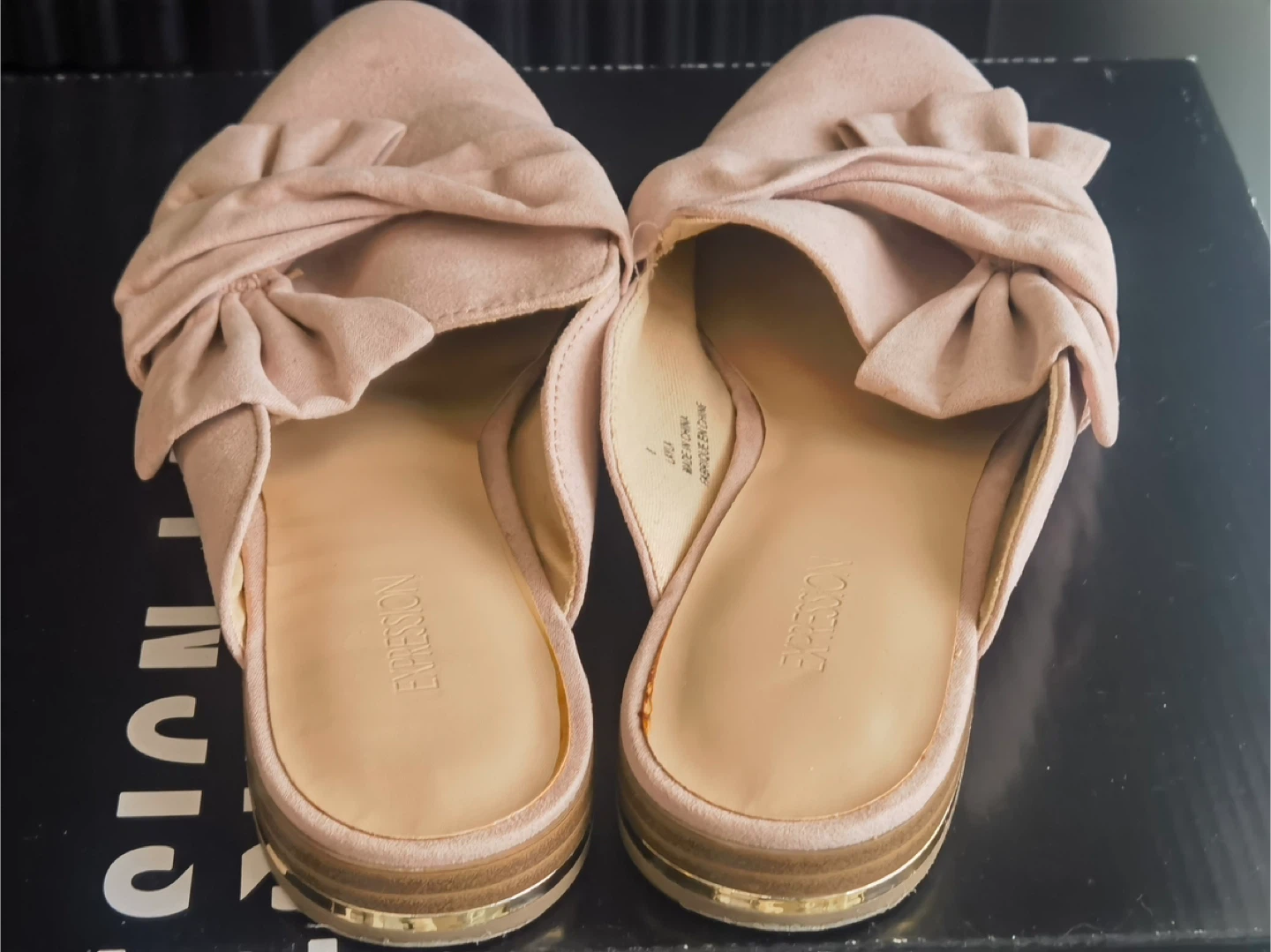 Women's Pink Mules - Size 8 - photo 3