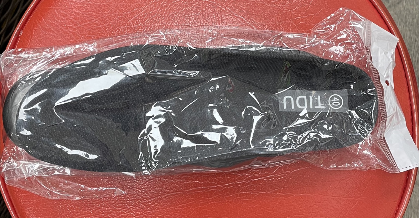 TIDU Black Insoles Size 40