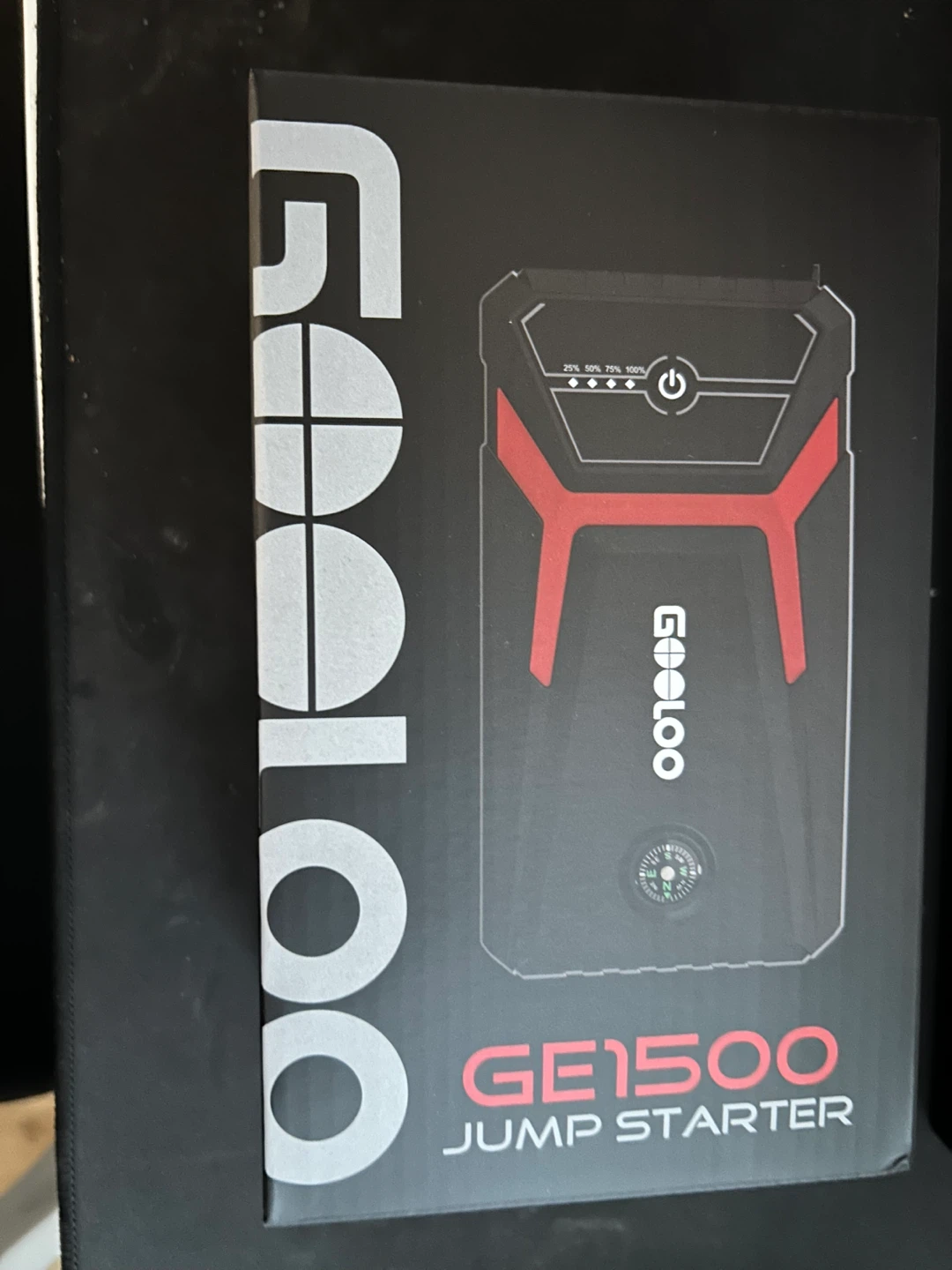 Gooloo SuperSafeCar Jump Starter with Jumper Cables - photo 4