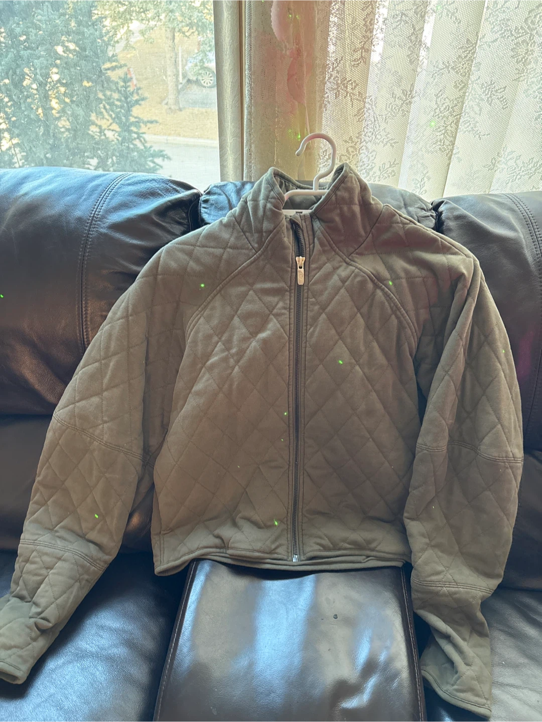 Quilted Bomber Jacket lululemon size 6