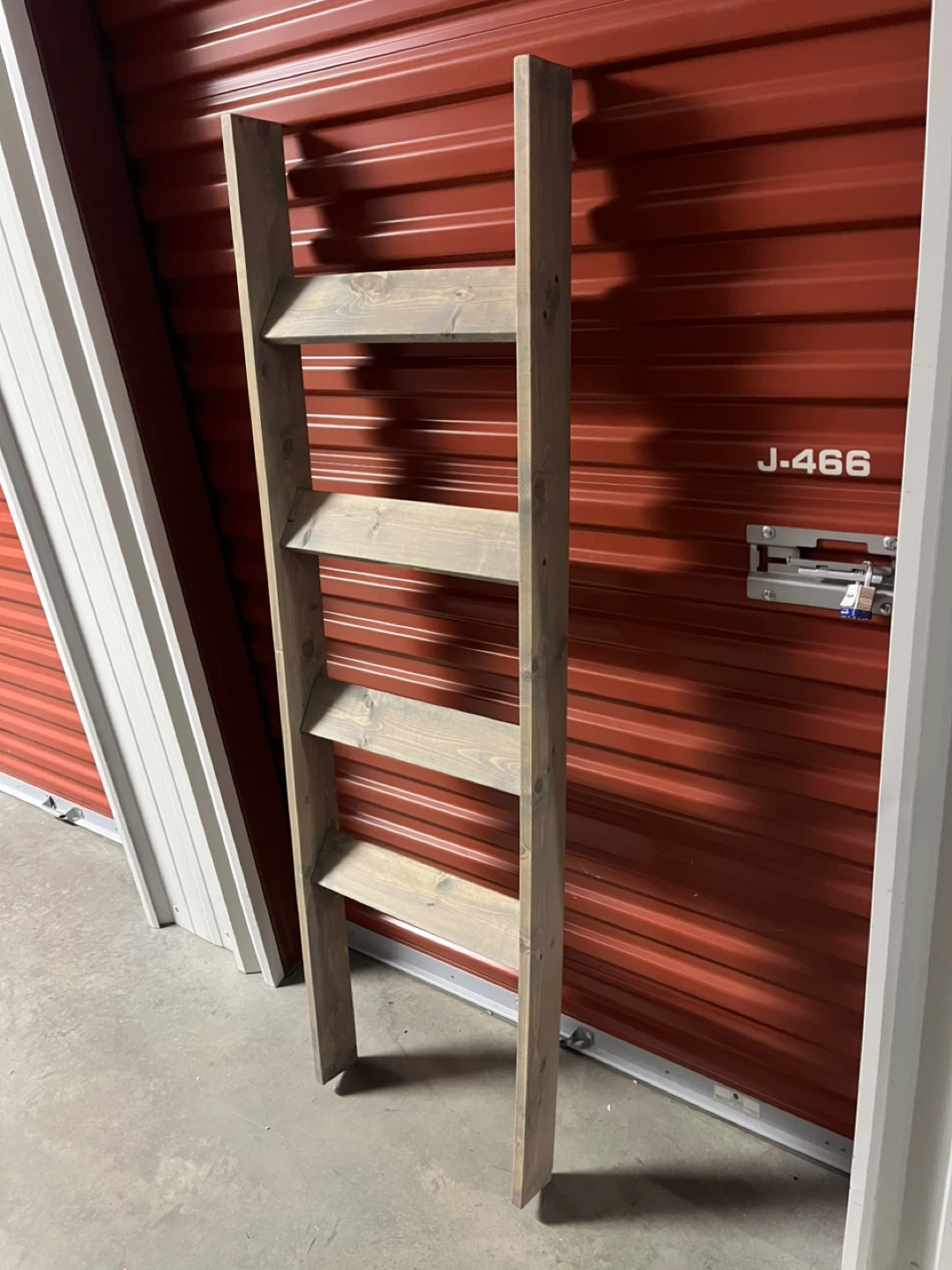 Wooden Ladder Shelf