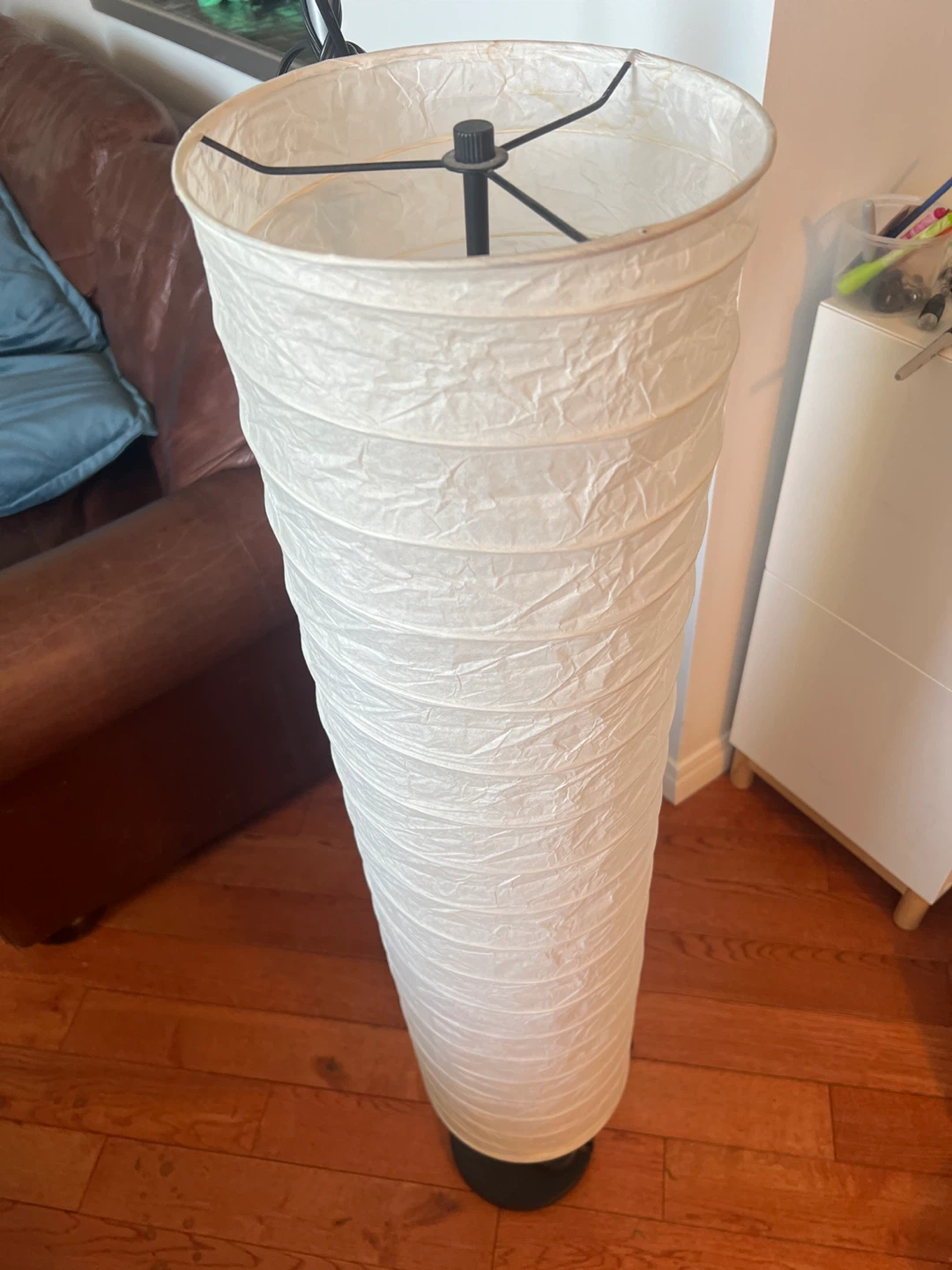 White Paper Floor Lamp