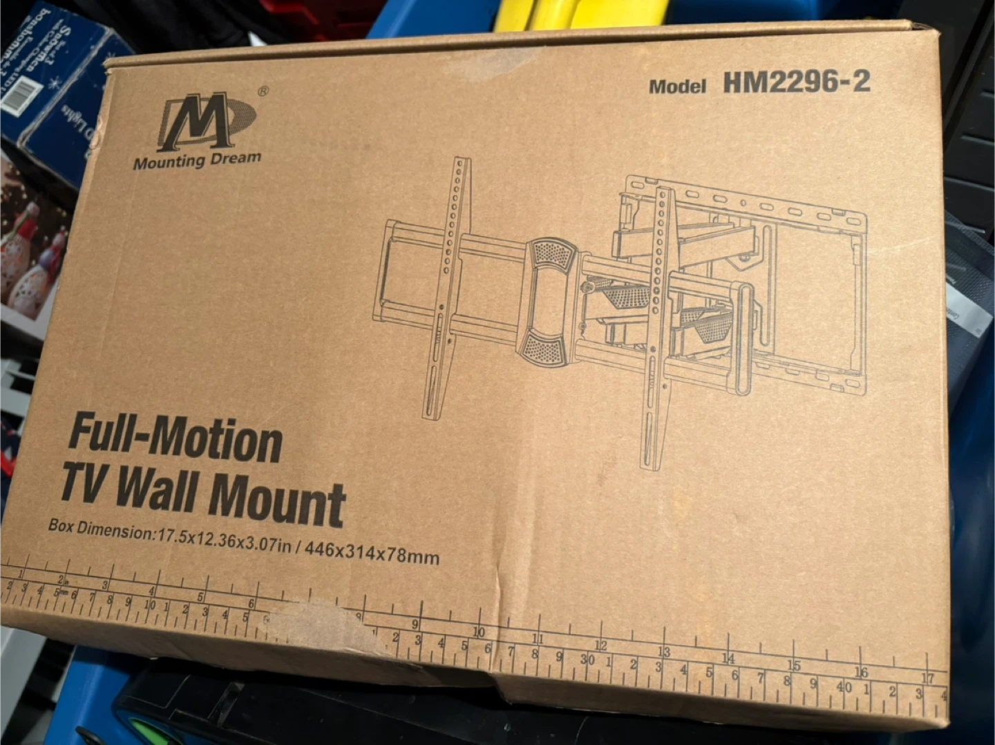 Mounting Dream Full-Motion TV Wall Mount HM2296-2