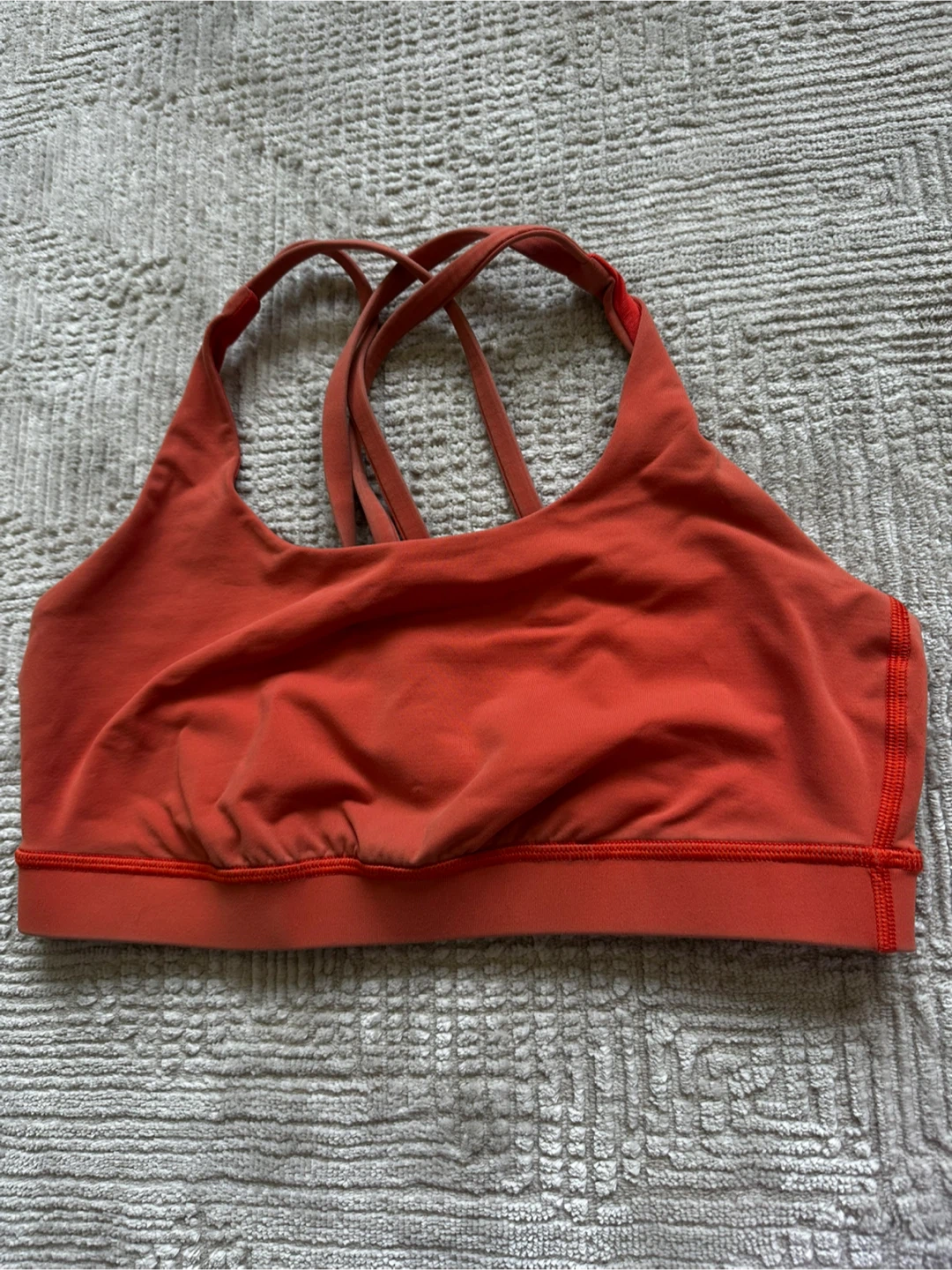 Lululemon Sports Bra - Coral - photo 2