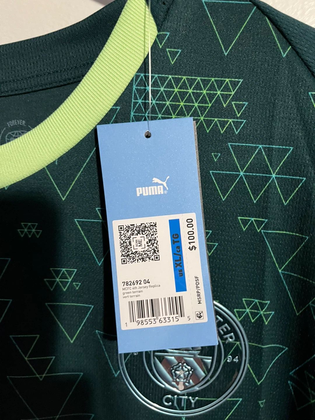 Puma Manchester City 2023/24 Replica Jersey XL - photo 2
