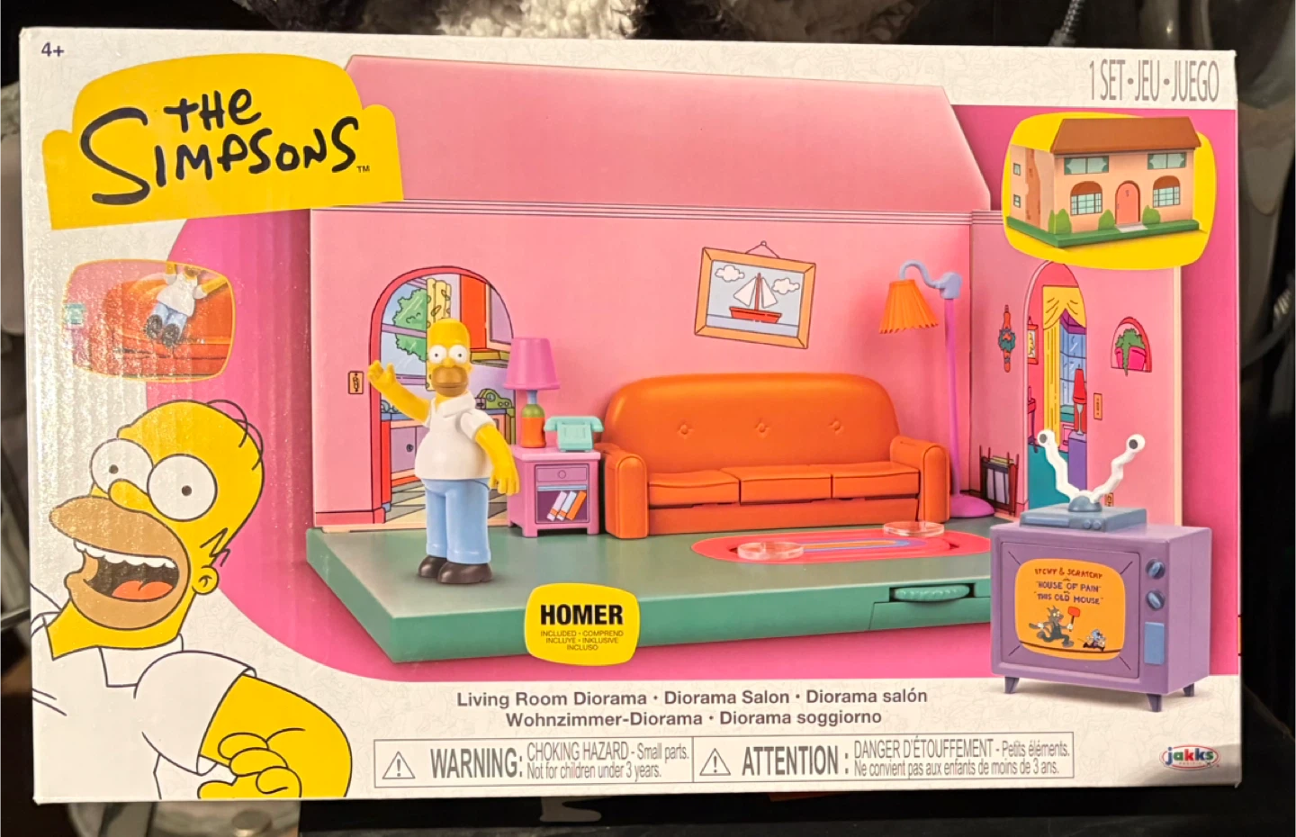 The Simpsons Living Room Diorama Playset - photo 2
