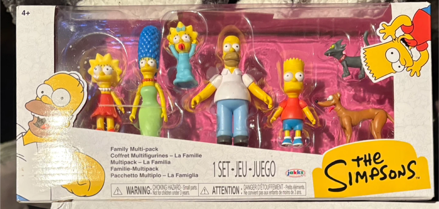 The Simpsons Family Multi-pack Action Figure Set
