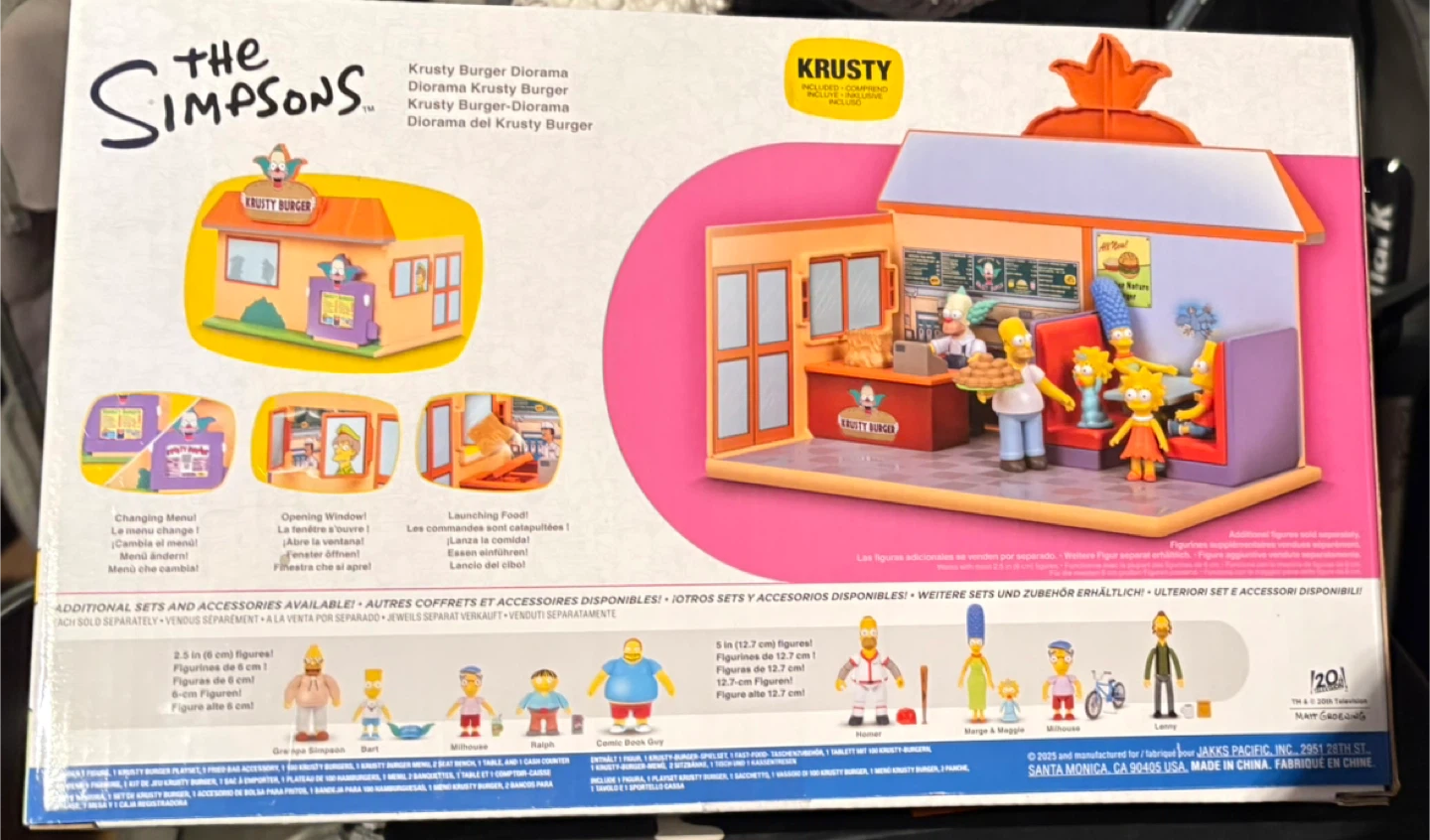 The Simpsons Krusty Burger Diorama Playset - photo 2